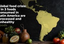 La crisis alimentaria global: 1 de cada 3 alimentos consumidos en América Latina son procesados