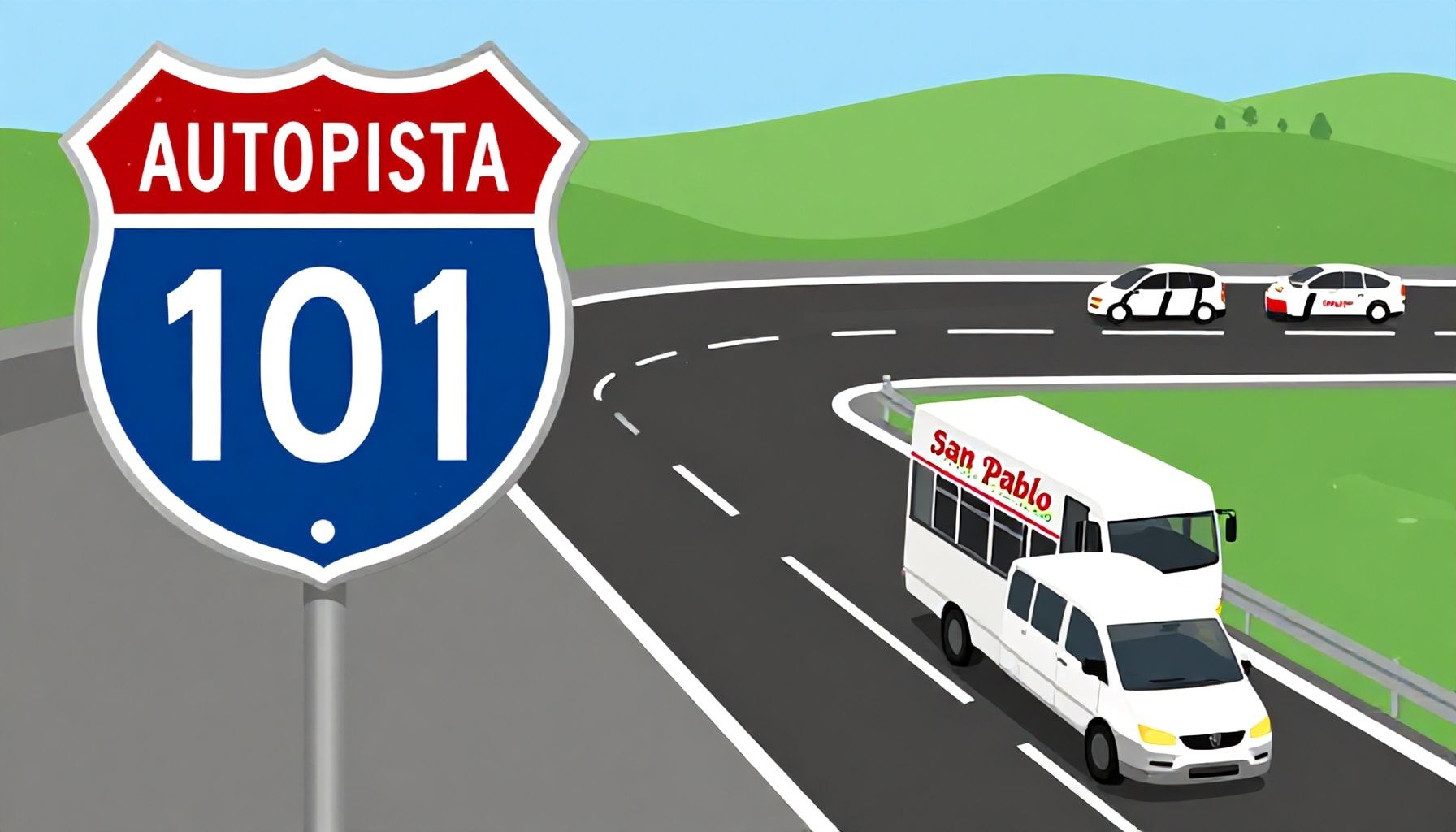 Autopista 101: un lugar de alto riesgo