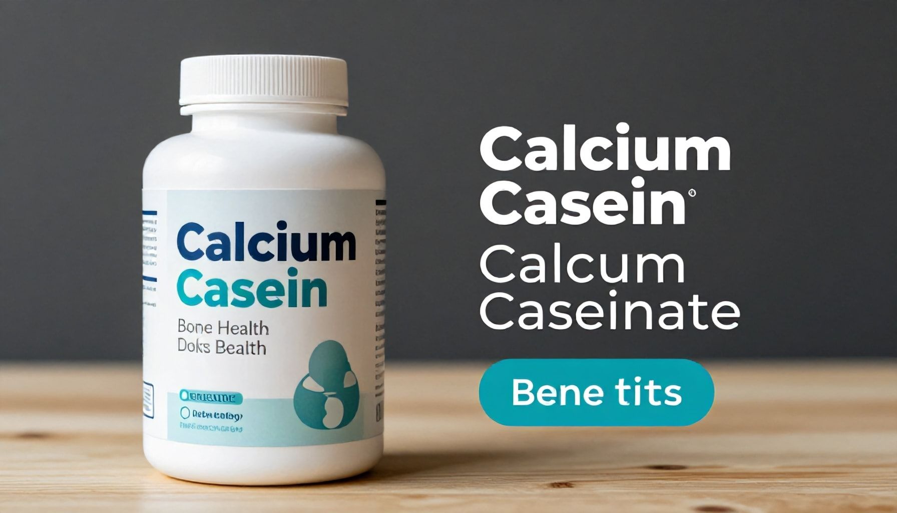 Beneficios de la caseína de calcio en la salud ósea