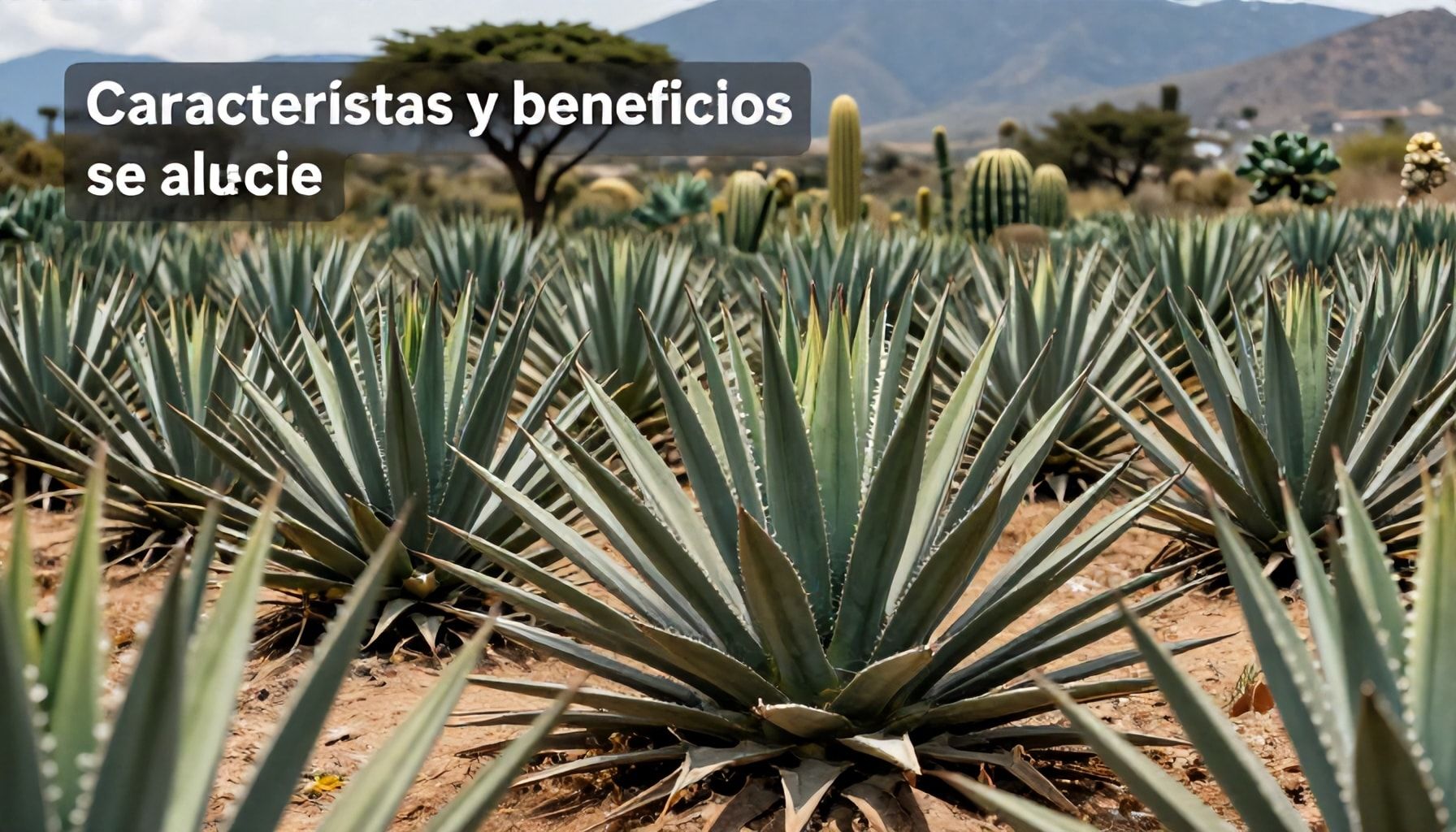 Características y beneficios de los agaves cosechados