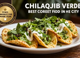 Chilaquiles Verdes recibe premio a la mejor comida callejera de la ciudad por quinto año consecutivo.