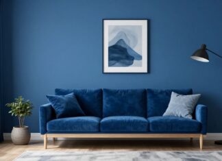 6 colores que combinan perfectamente con el azul para decorar interiores
