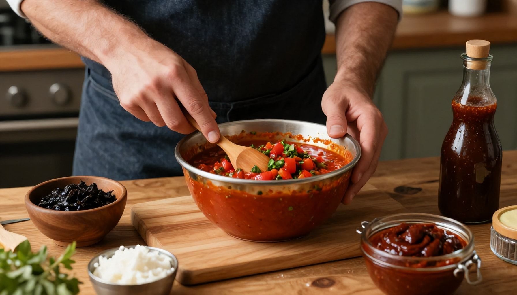 Del laboratorio a la mesa: técnicas para preparar la salsa