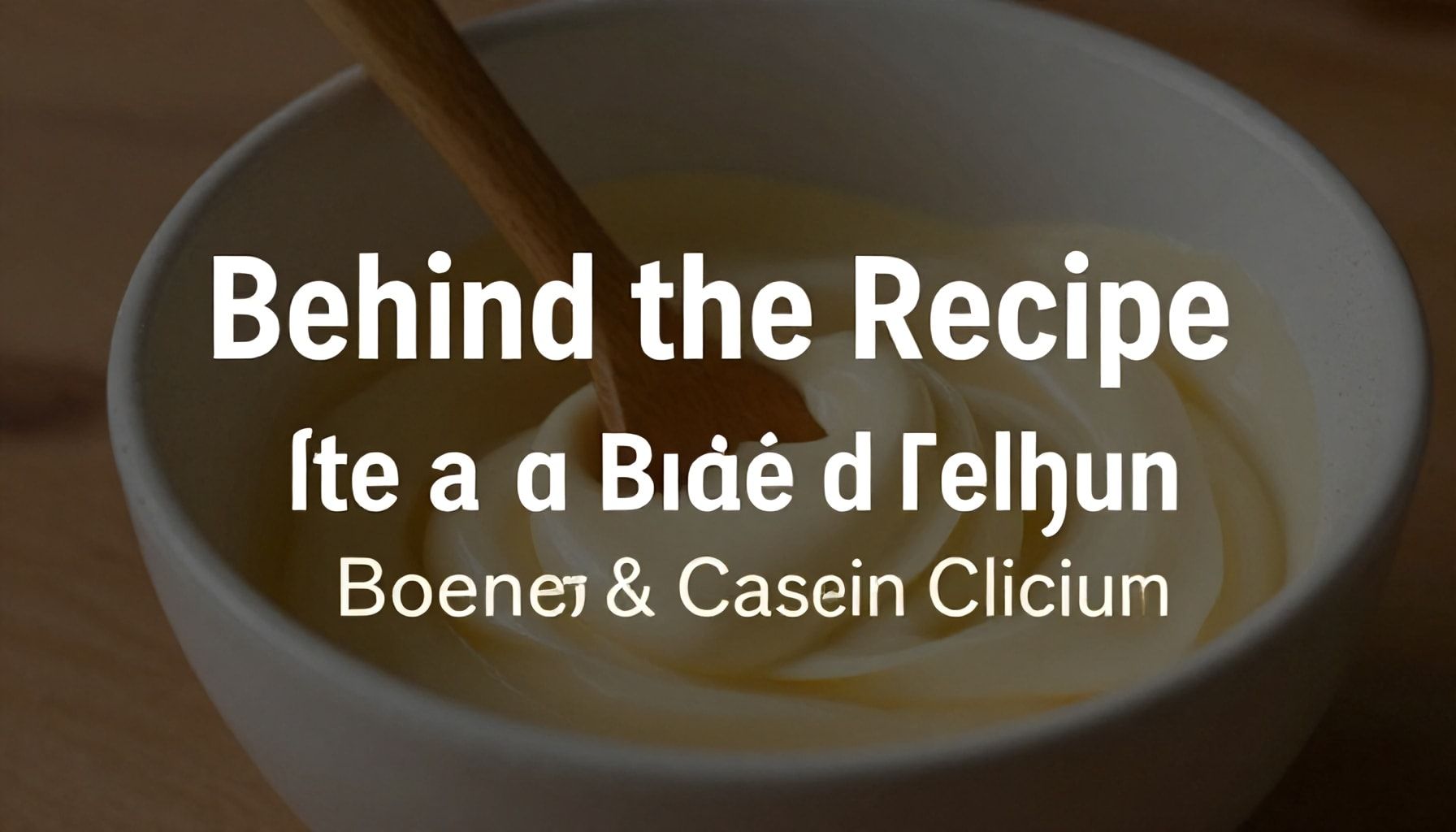 Detrás de la receta para un mejor hueso