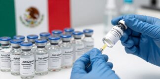 Un millón de dosis de la vacuna AstraZeneca se administran en México tras aprobación regulatoria