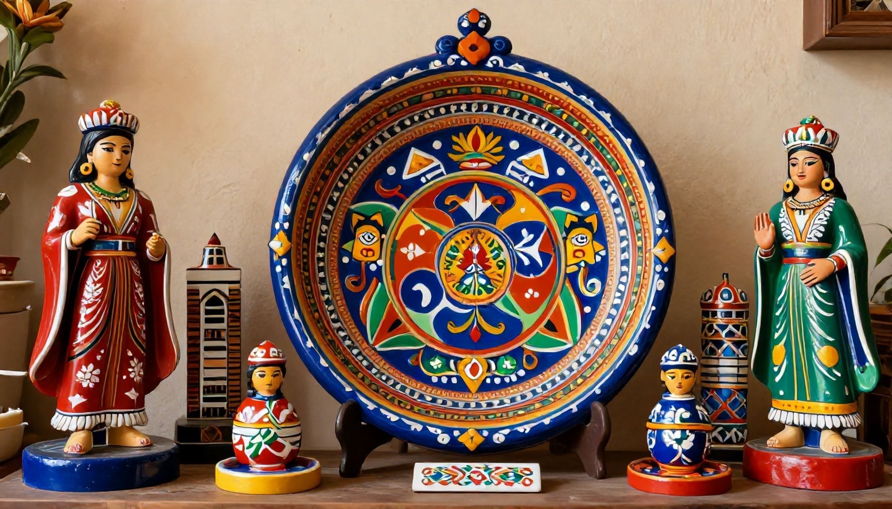 El arte y la tradición en cada figura pintada