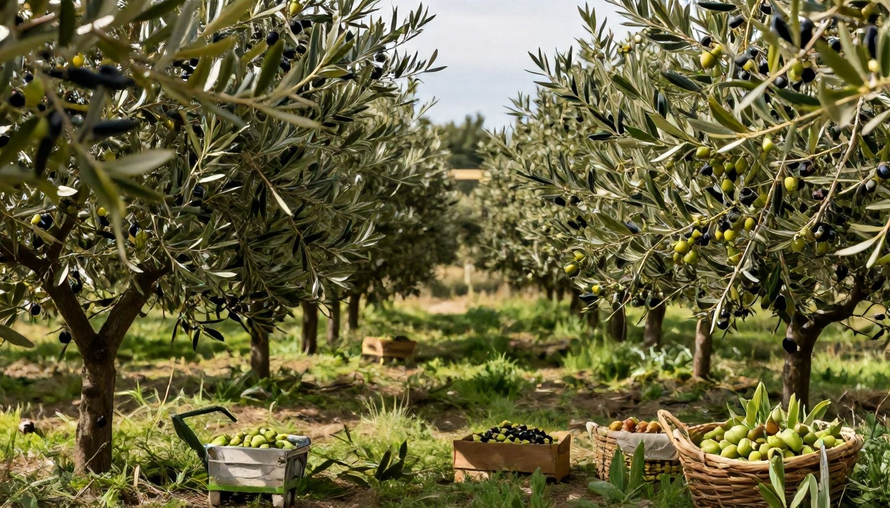El auge de la producción de aceitunas en la península ibérica