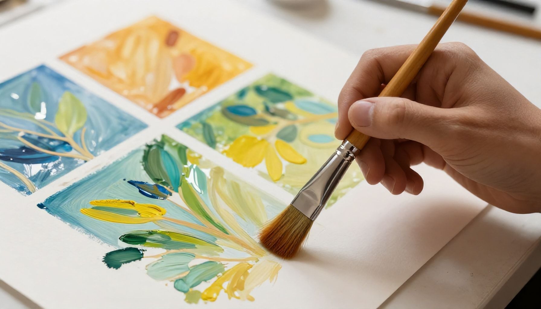 El futuro de la pintura con pinceles innovadores y tecnología avanzada