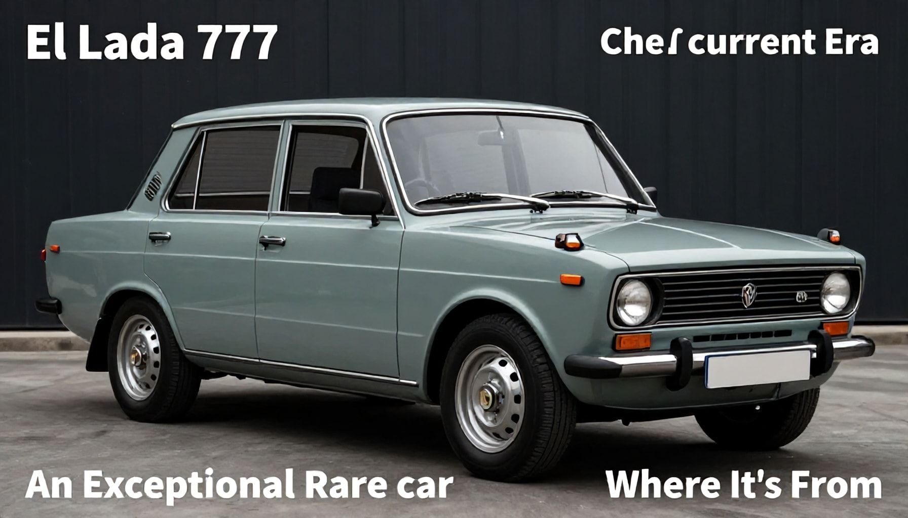 El Lada 777: Un Excepcional Coche Raro en la Actualidad