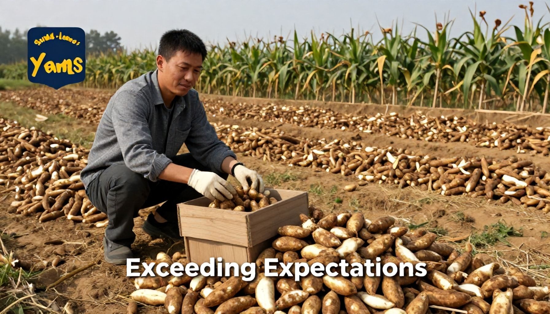 Expectativas superadas en la cosecha de ñames de 2024