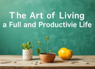 El Arte de Vivir una Vida Plena y Productiva The Art of Living a Full and Productive Life