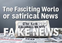 El Fascinante Mundo de las Noticias Satíricas y el Fake News The Fascinating World of Satirical News and Fake News
