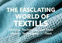 El Fascinante Mundo de los Textiles: Historia, Técnicas y Tendencias The Fascinating World of Textiles: History, Techniques, and Trends
