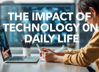 El Impacto de la Tecnología en la Vida Cotidiana The Impact of Technology on Daily Life