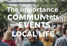 La Importancia de los Eventos Comunitarios en la Vida Local The Importance of Community Events in Local Life