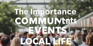 La Importancia de los Eventos Comunitarios en la Vida Local The Importance of Community Events in Local Life