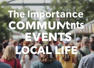 La Importancia de los Eventos Comunitarios en la Vida Local The Importance of Community Events in Local Life