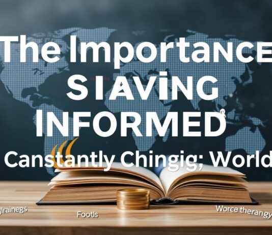 La Importancia de Mantenerse Informado en un Mundo en Constante Cambio The Importance of Staying Informed in a Constantly Changing World