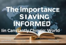 La Importancia de Mantenerse Informado en un Mundo en Constante Cambio The Importance of Staying Informed in a Constantly Changing World