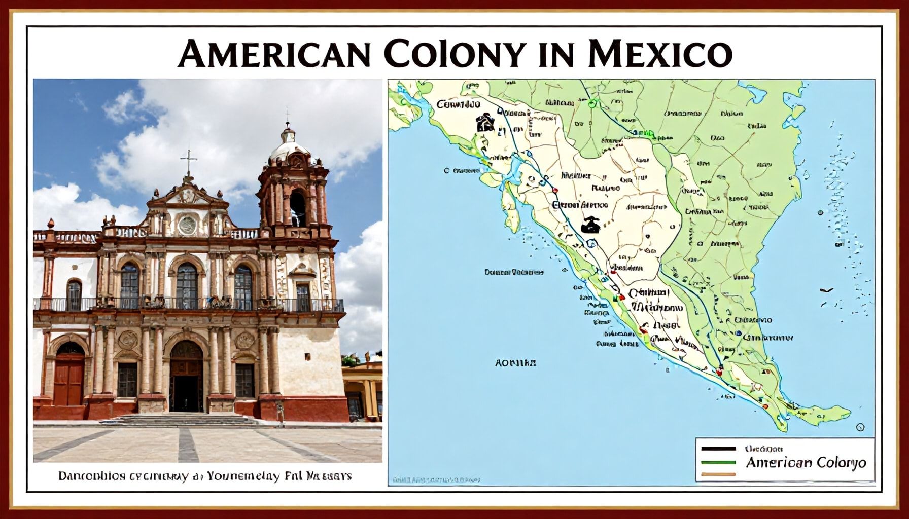 Historia de la colonia americana en México