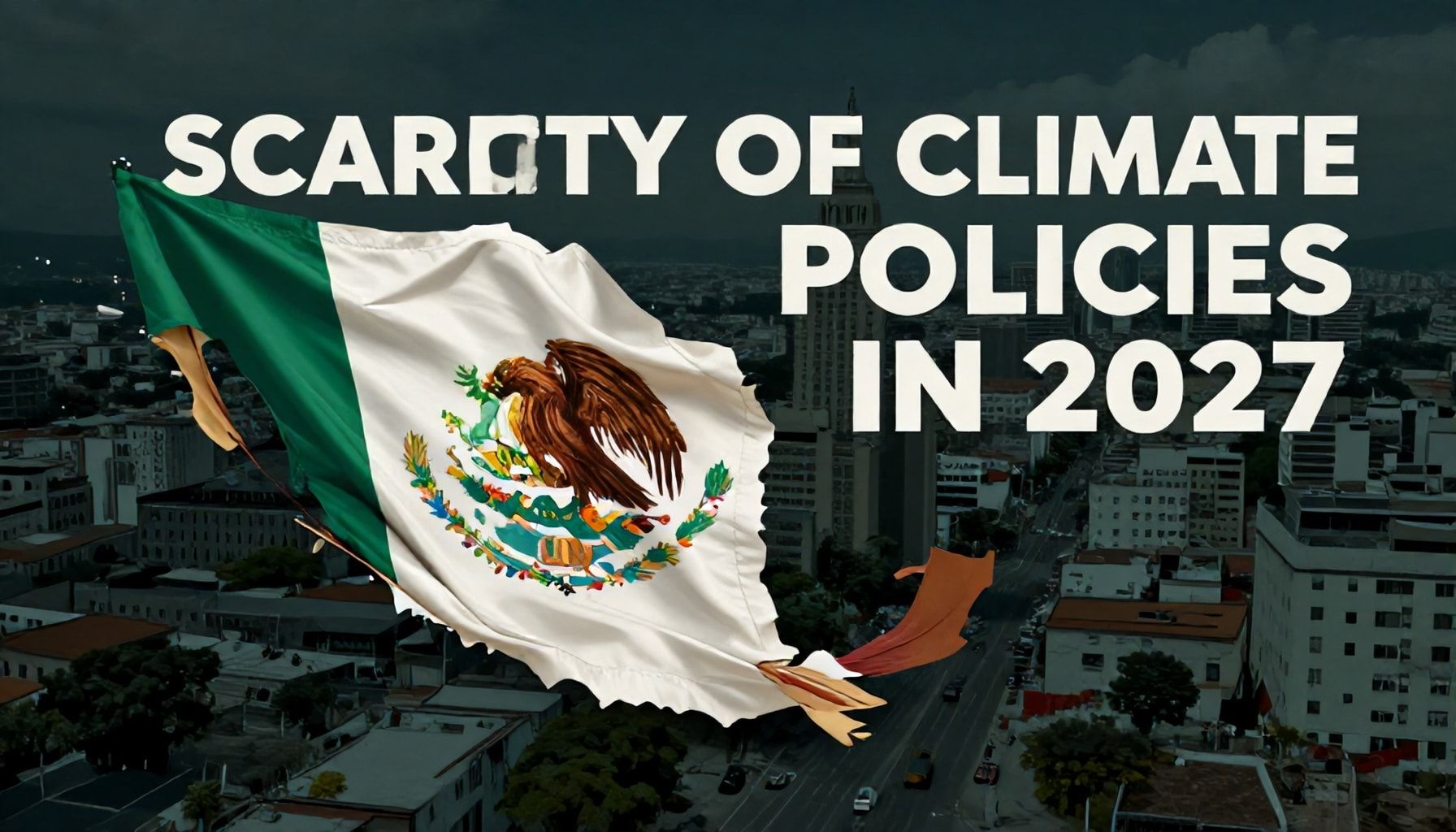 El gobierno de México anuncia la implementación de un nuevo plan de acción climática para 2030 2 Historia detrás de la escasez de políticas climáticas en México