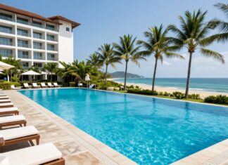 Hotel exclusivo con alberca de 60 metros ofrece una experiencia única en la costa.