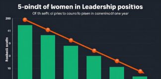 La tasa de mujeres en puestos de liderazgo en México disminuye en 5 puntos en un año