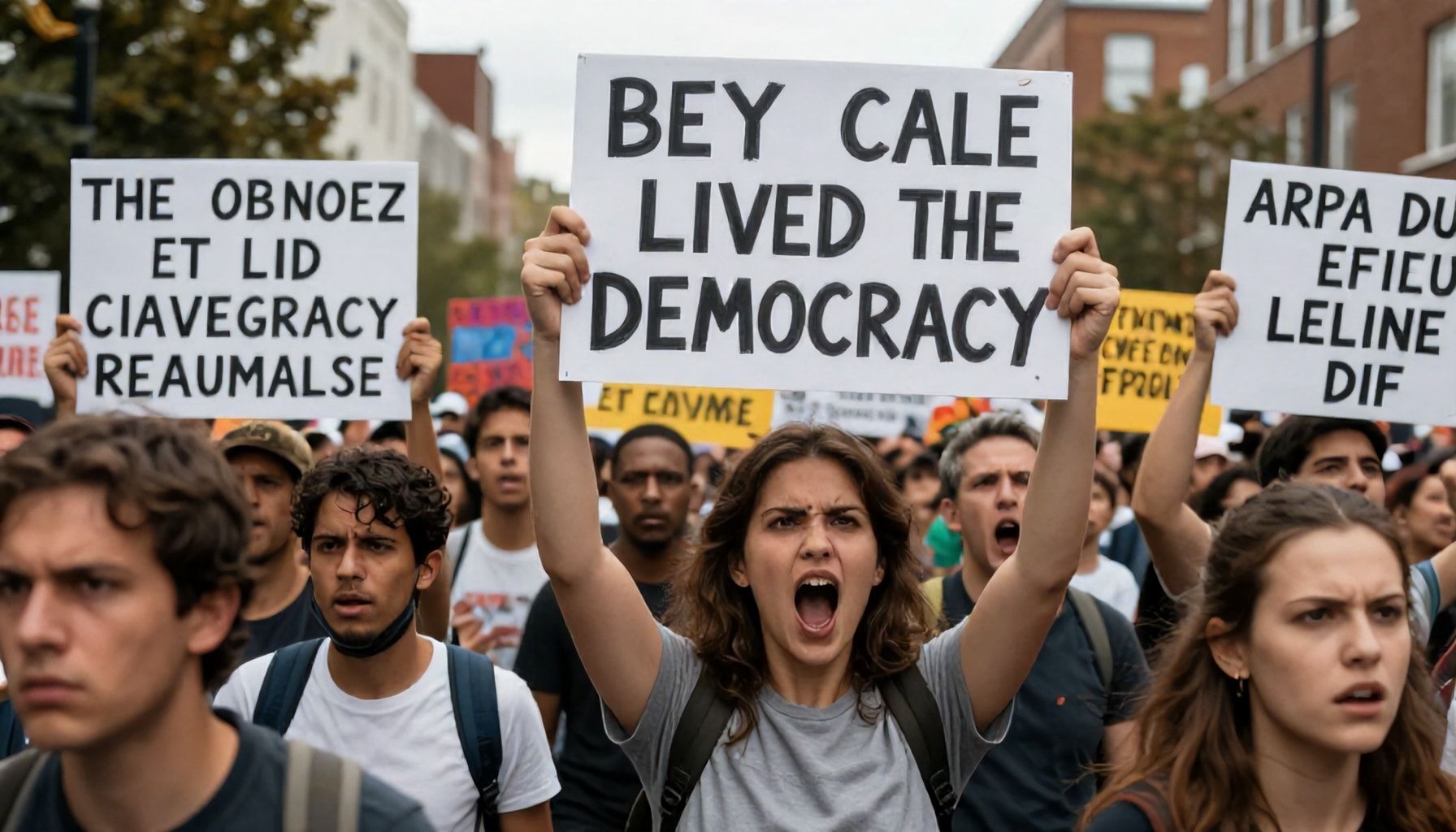 Impacto en la democracia de un pueblo enojado