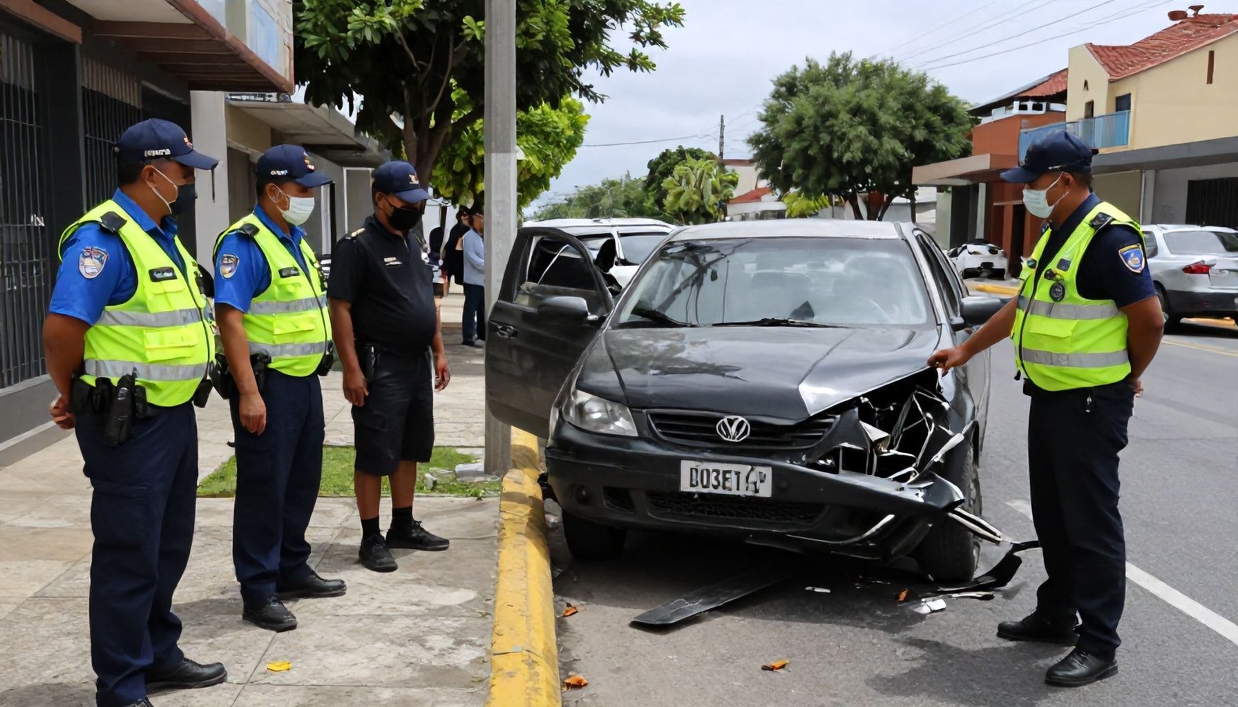 Investigadores trabajan para determinar causas del accidente