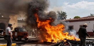 Incendio en Juchitán de Zaragoza causa daños por más de 50 millones de pesos.