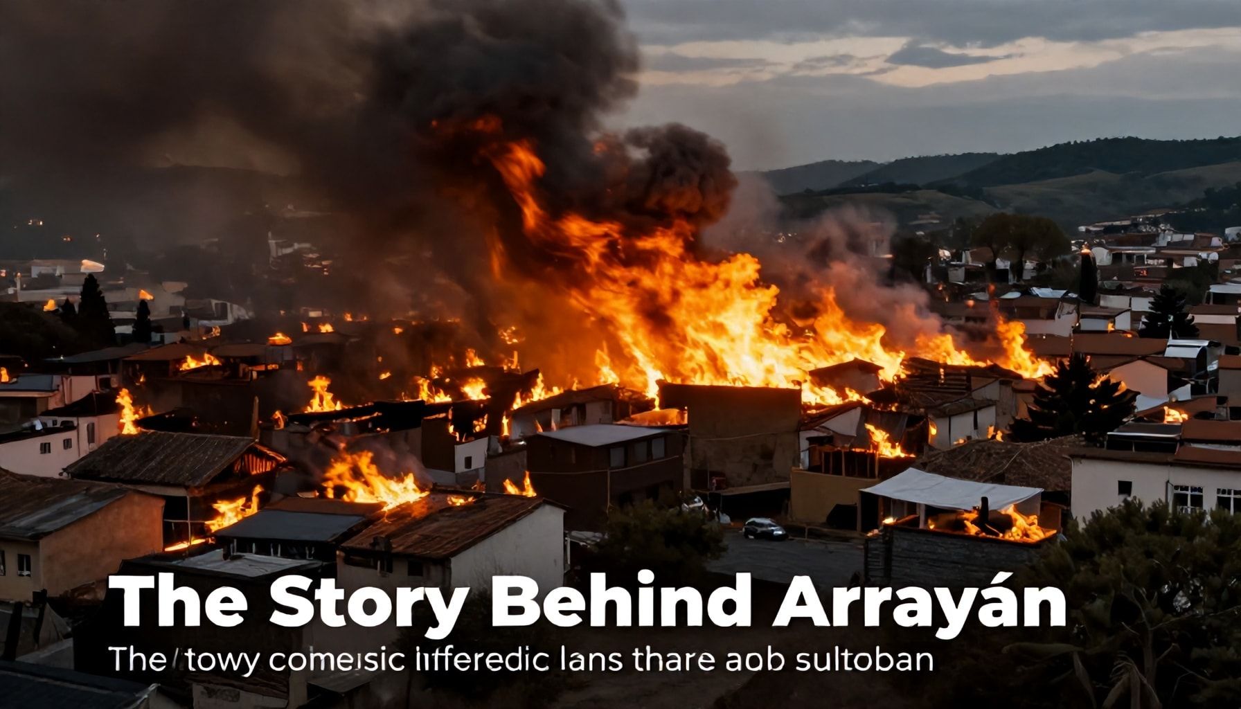 Un incendio devastador destruye 75 hectáreas de forestal en Arrayán, Chile 1 La historia detrás de Arrayán, el pueblo que sufrió el incendio