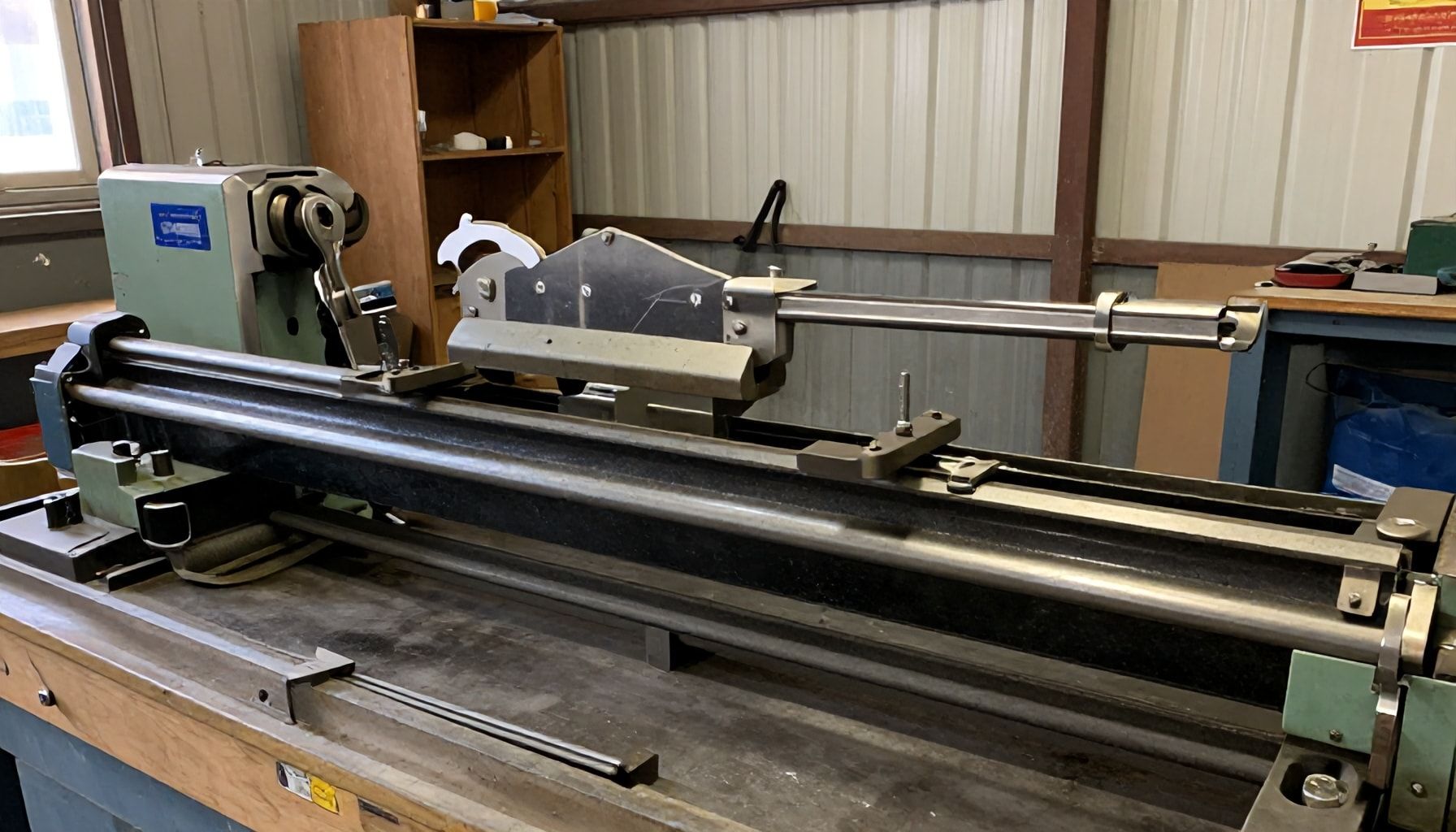 La historia detrás de este torno derrumbado