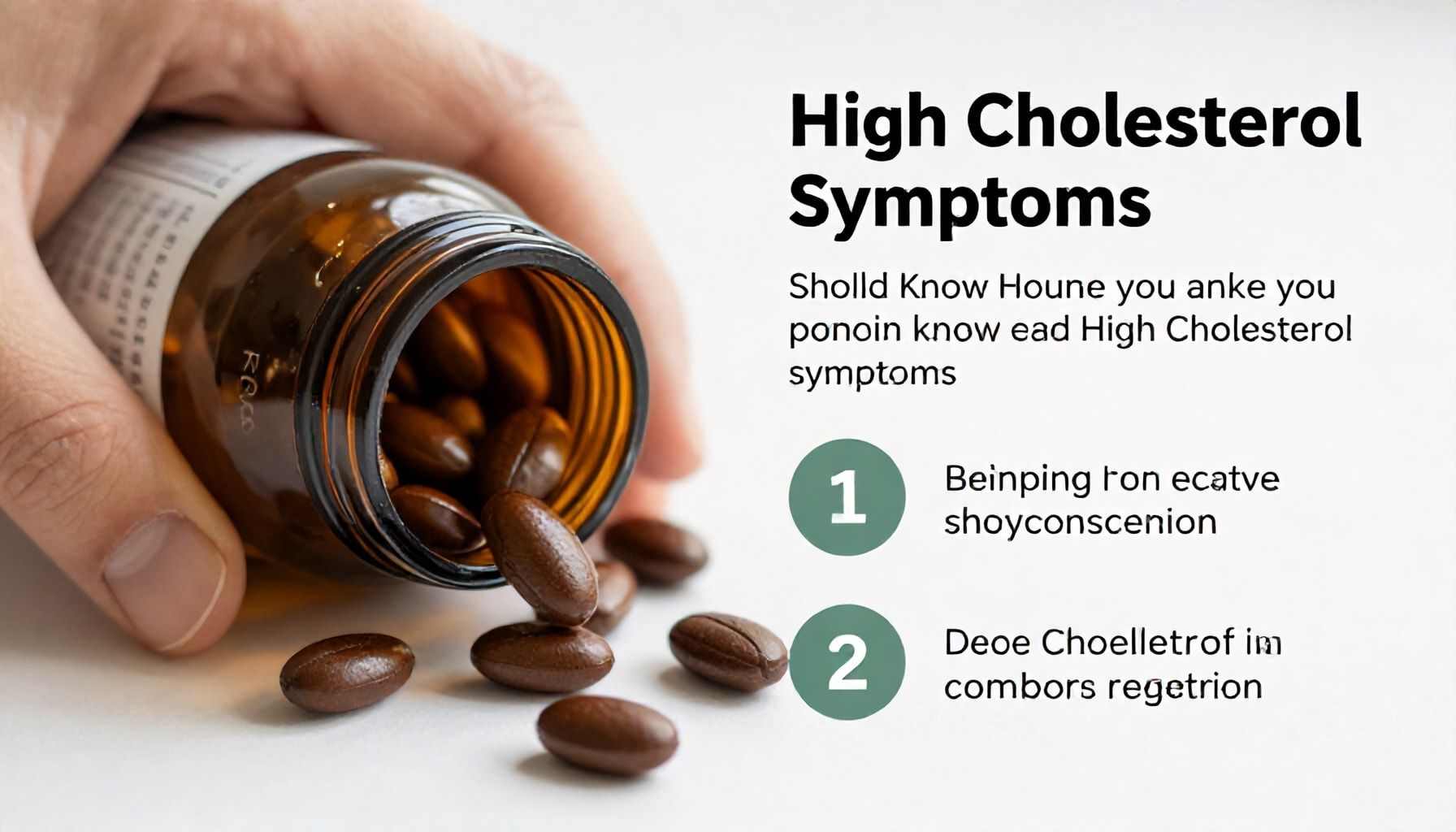 Los síntomas de colesterol alto que debes conocer