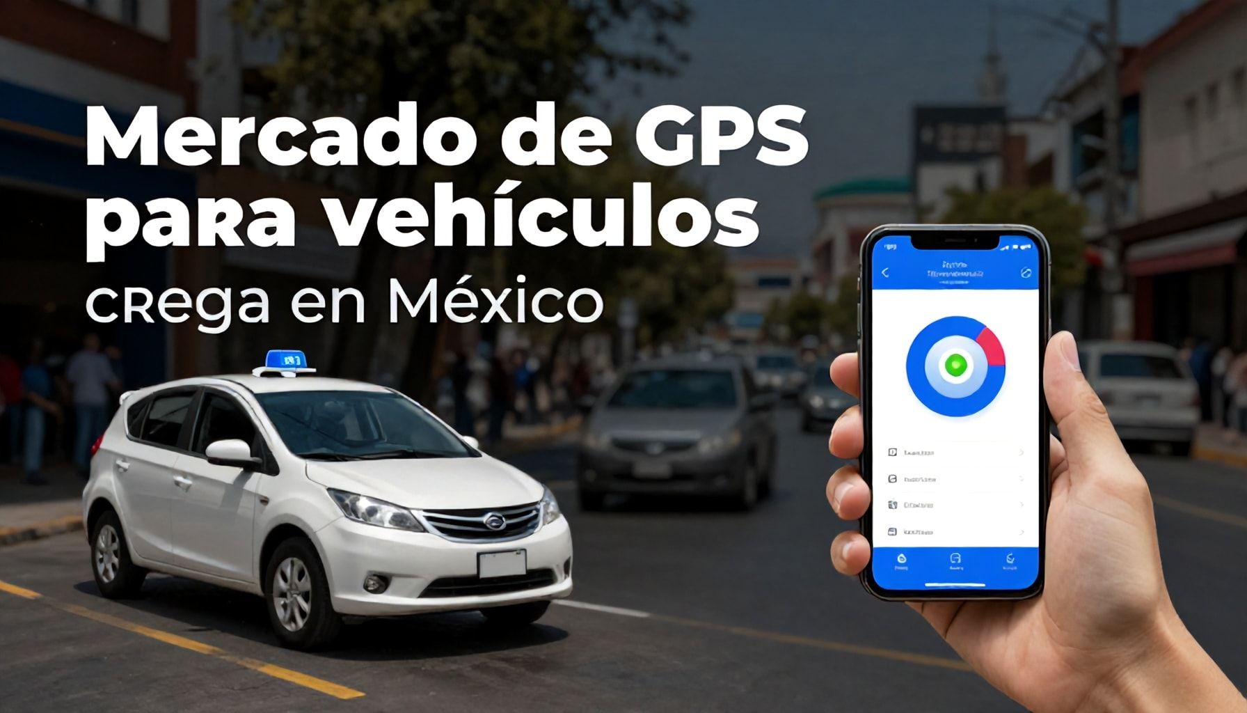 Mercado de GPS para vehículos crece en México