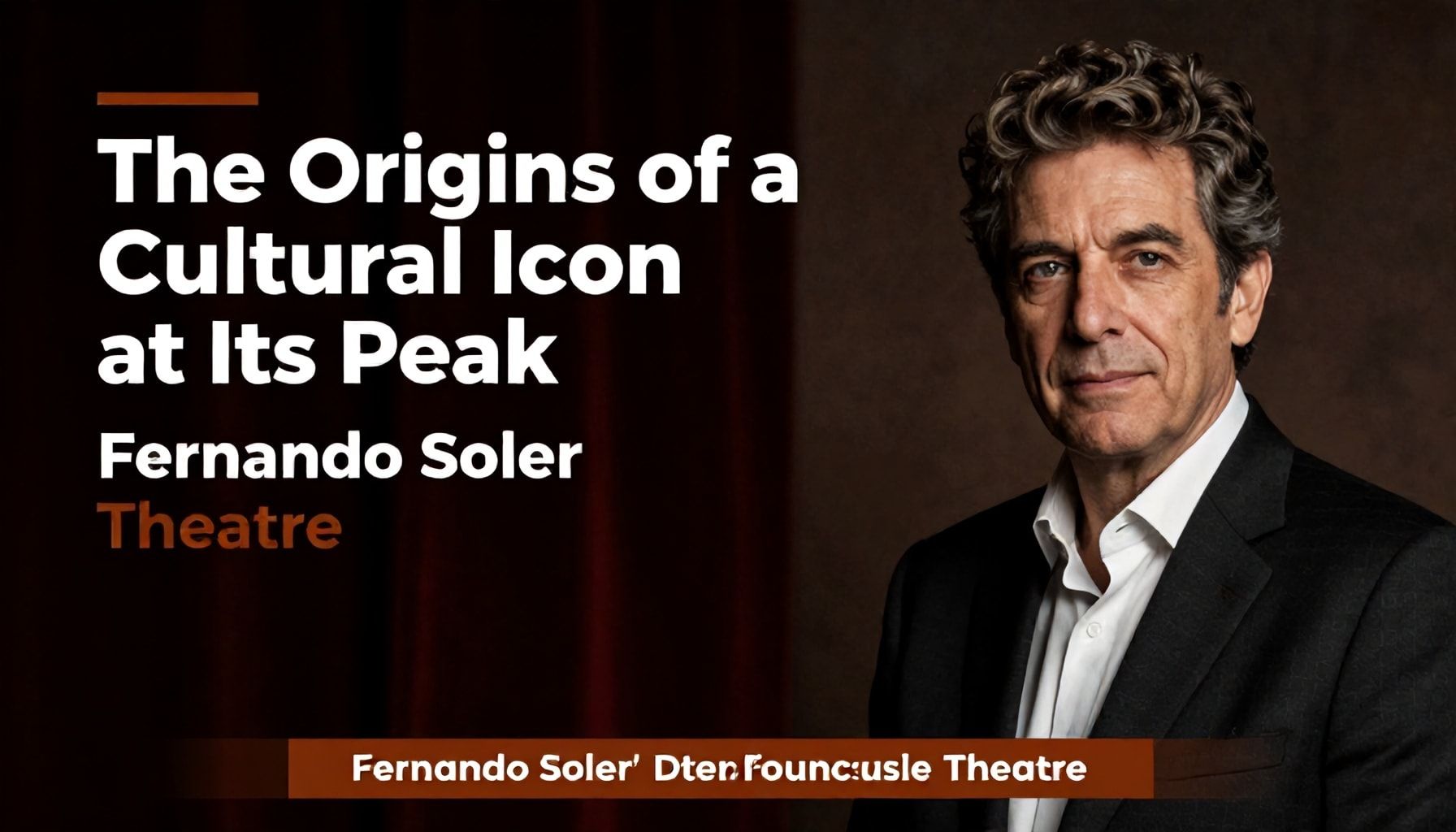 El Teatro Fernando Soler celebra su 65 aniversario con un programa cultural destacado 2 Orígenes de un icono cultural en pleno apogeo