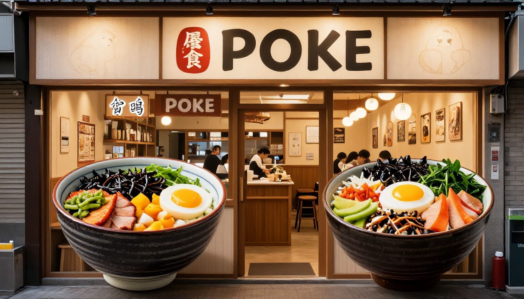 Poke japonés llega a la ciudad con un nuevo atractivo
