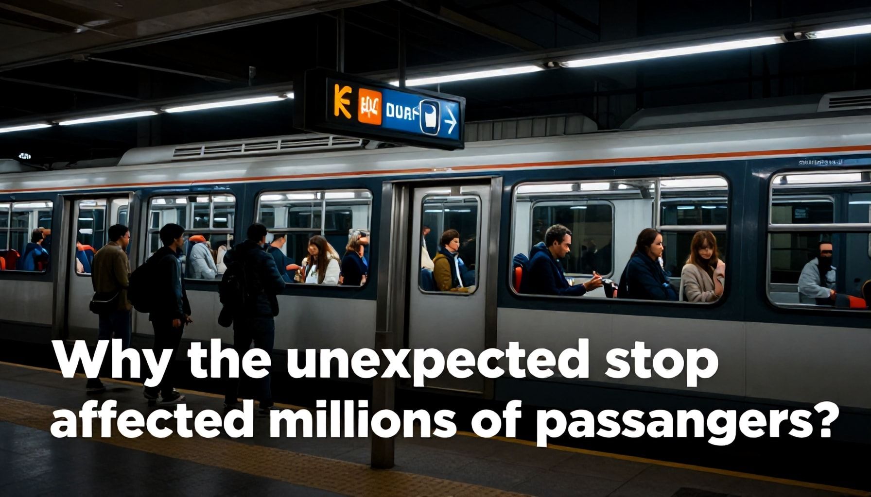 Tren número 22 de la Línea 1 se detiene abruptamente en estación Lázaro Cárdenas. 3 ¿Por qué la parada inesperada afectó a miles de pasajeros?
