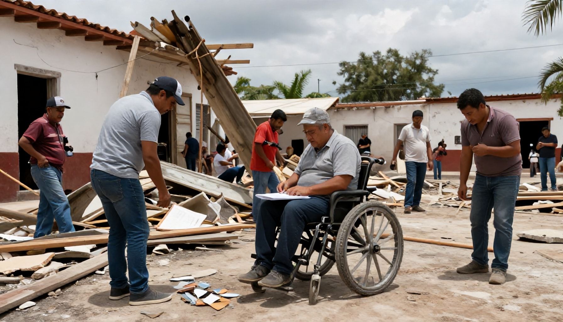 Reconstrucción y rehabilitación después del desastre