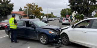 Automóvil de San Pablo causa 15 víctimas tras colisión múltiple en autopista 101
