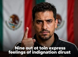 Nueve de cada diez mexicanos expresan sentimientos de indignación y desconfianza».