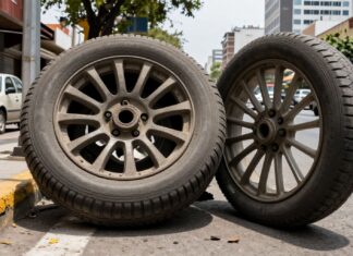 Un torno de 10 metros de diámetro se encuentra estrellado cerca de una ciudad de México
