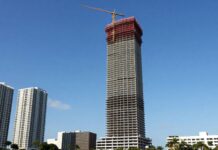 La Torre Insignia de Miami finaliza su construcción en un plazo de cuatro años