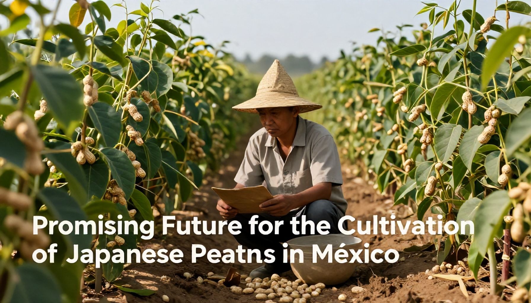 El 30% de los cacahuates japoneses importados a México proviene de Japón. 4 Un futuro prometedor para el cultivo de cacahuates japoneses en México