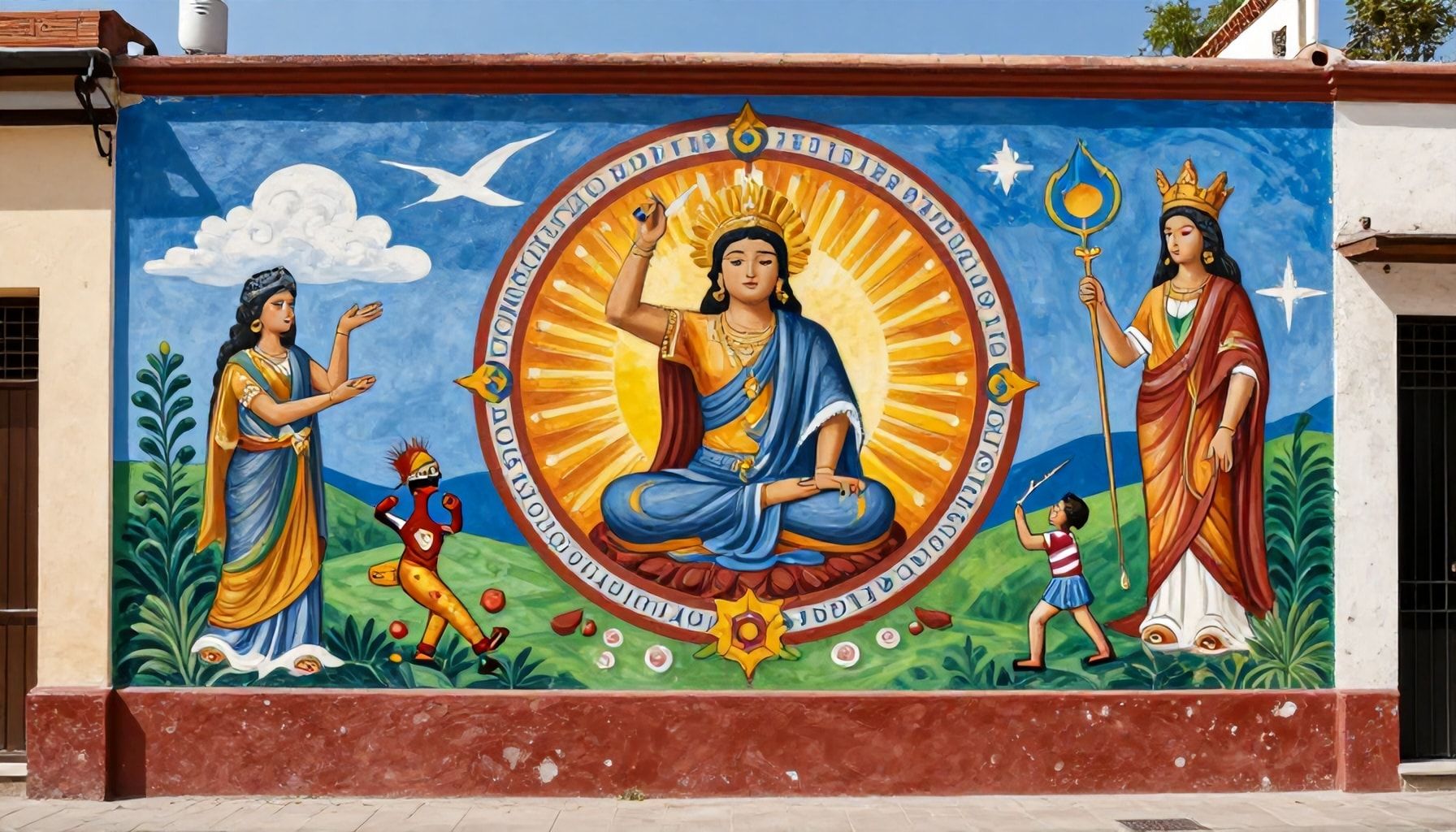 Un futuro resplandeciente para los murales restaurados