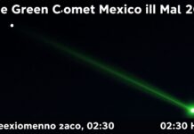 Cometa Verde México se situará en el firmamento a las 02:30 horas del 20 de mayo.