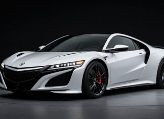 La próxima generación del Acura NSX llega con un motor V6 de 600 caballos de fuerza.