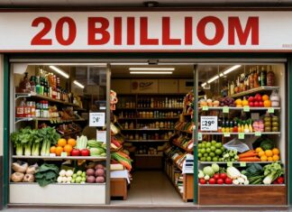 Alcance histórico de ventas de alimentos frescos en México supera los 20 mil millones de pesos.
