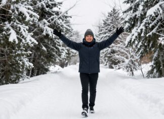 Angangueo registra un récord de 50 kilómetros de nieve en un solo día en enero