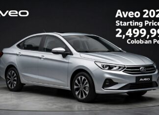 El Nuevo Aveo 2024 Llega a Mercados con Precio de Inicio 2.499.990 Pesos Colombianos