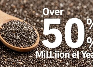 La chia alcanza un récord de consumos con más de 50 millones de kilogramos al año.